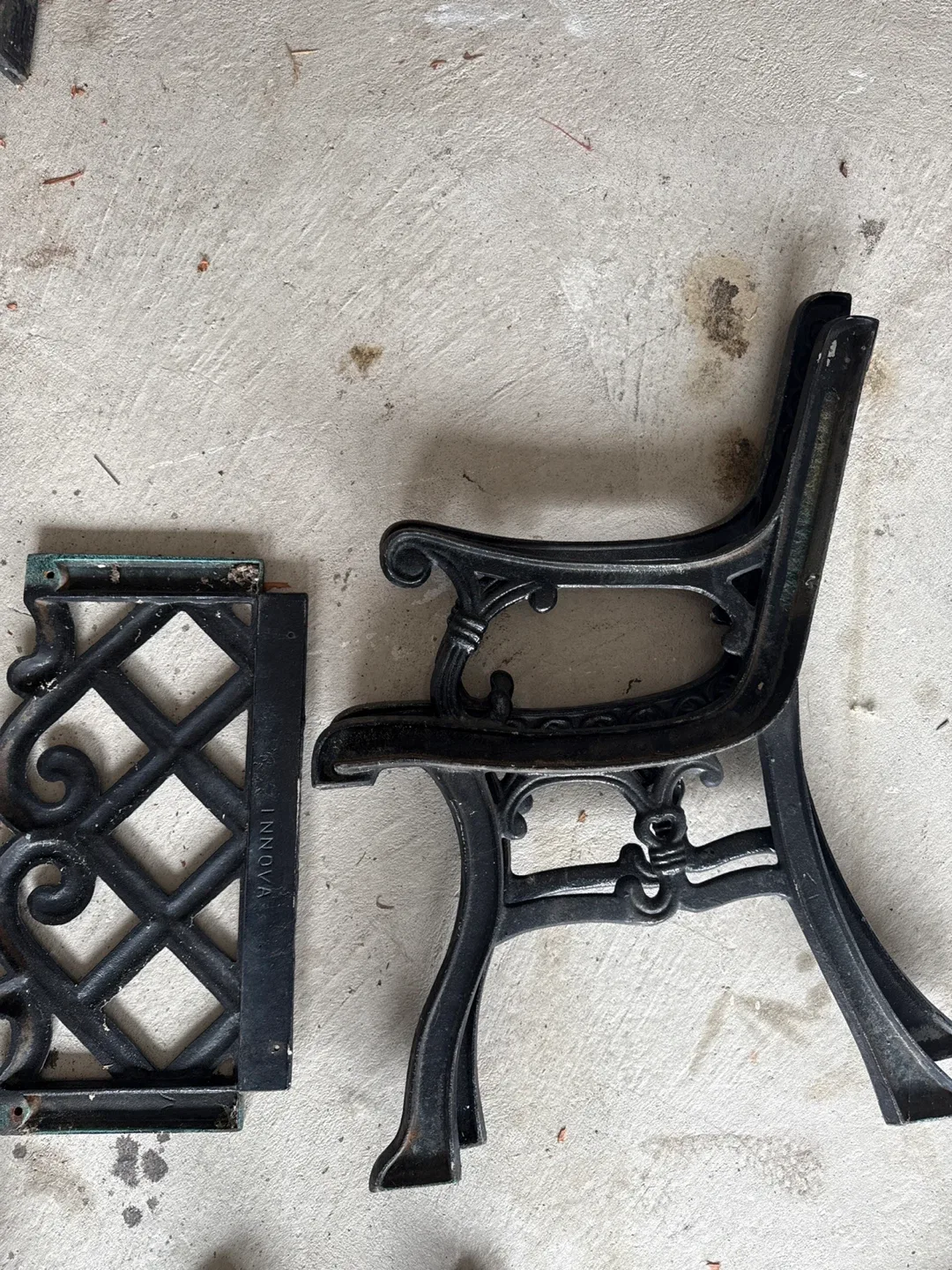 Innova Cast Iron Bench Parts thumbnail