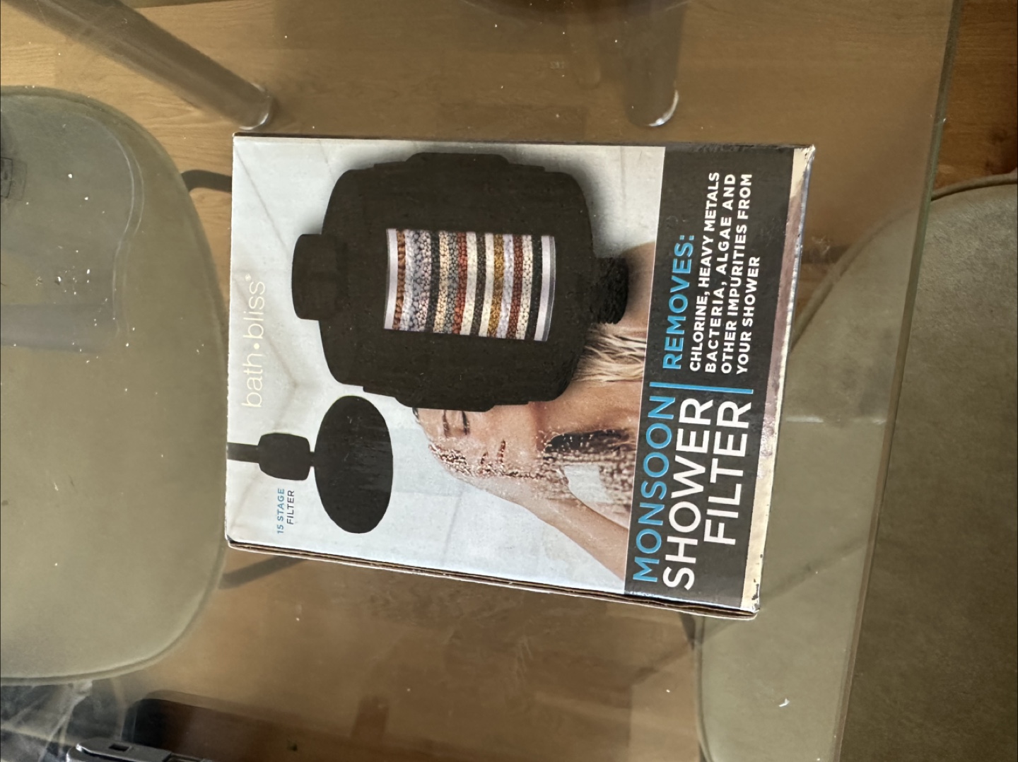Bath Bliss Monsoon Shower Filter - 15 Stage