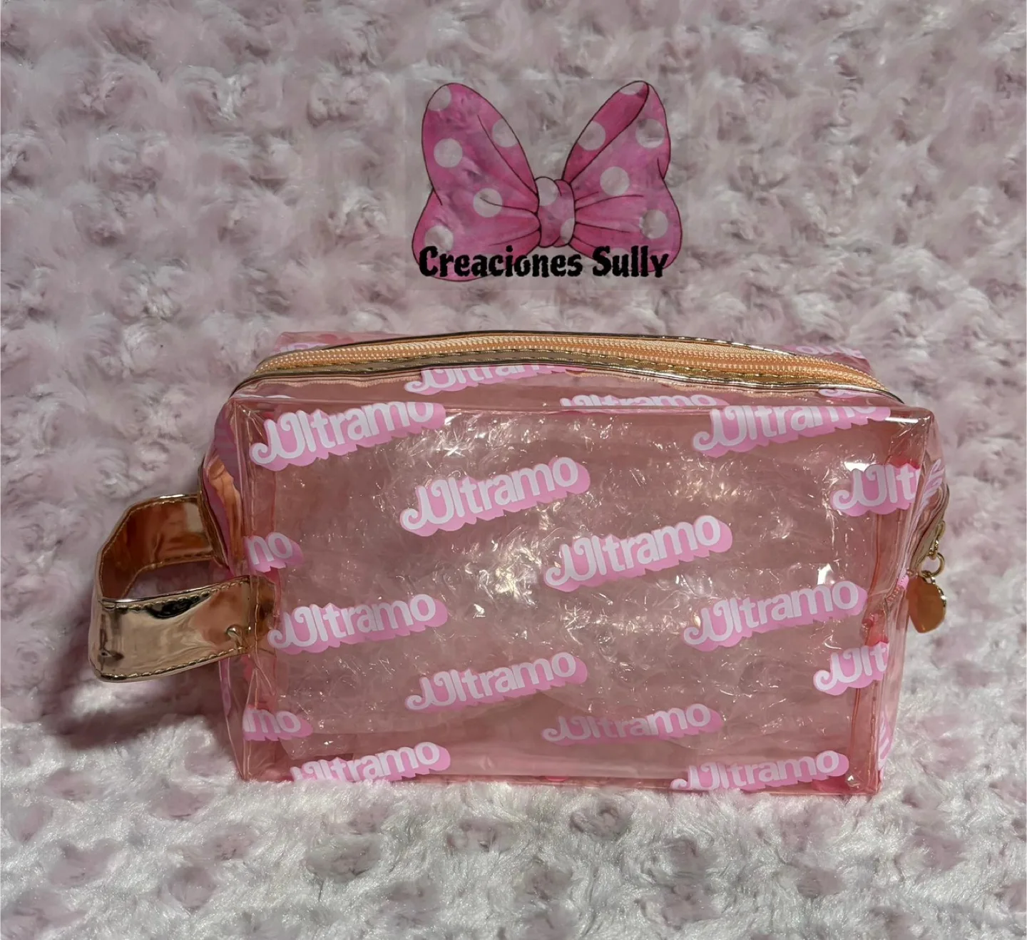 Ultramo Pink Cosmetic Bag thumbnail