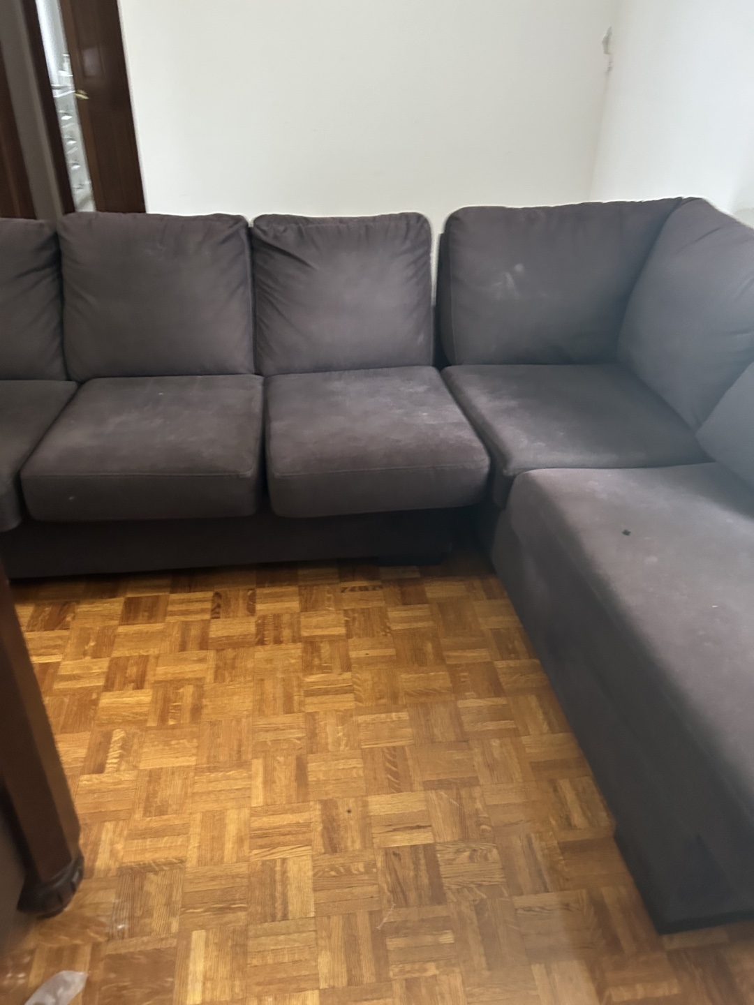 Brown Sectional Sofa - photo 2