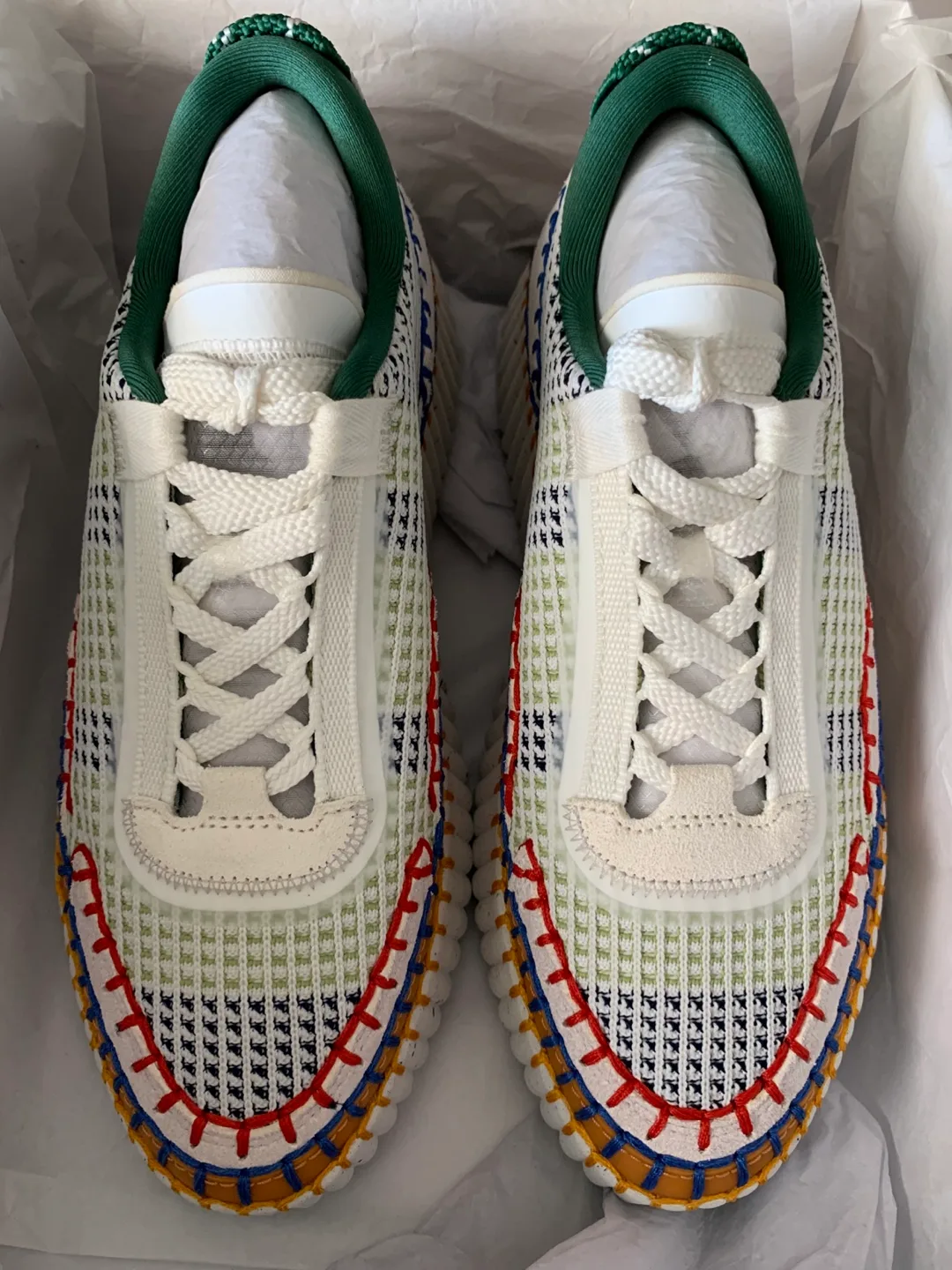 Chloé Nama Sneaker - Size 37 - Multicolor Green image indicator(2)