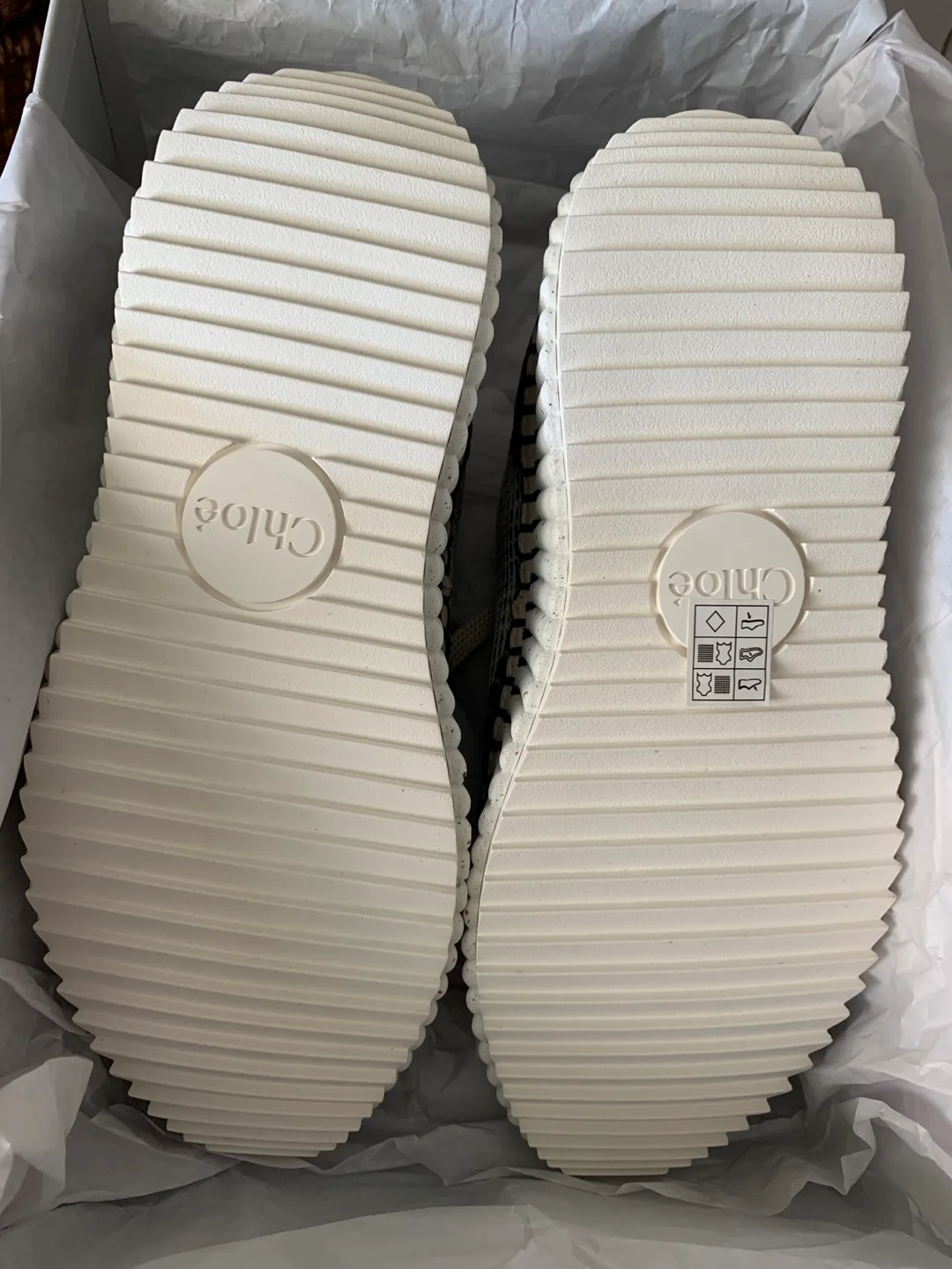 Chloé NAMA Sneakers Cosmic Blue - Size 37W image indicator(4)