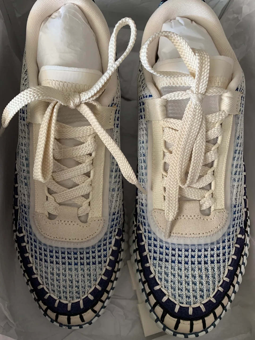 Chloé NAMA Sneakers Cosmic Blue - Size 37W image indicator(2)