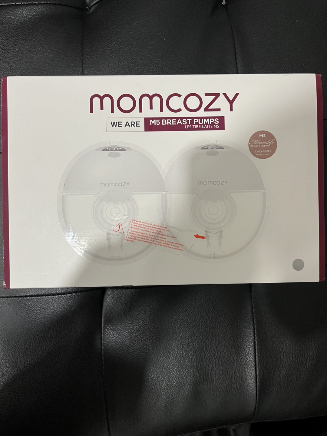 Momcozy M5 Breast Pumps - Like New!