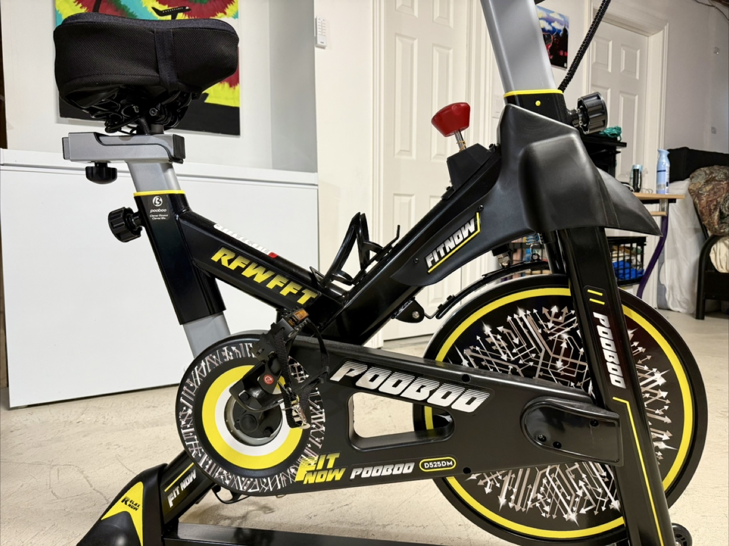 Pooboo DS250DM Stationary Exercise Bike - photo 2