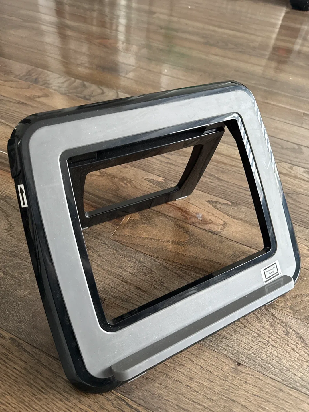 Adjustable laptop Stand - Black & Grey thumbnail