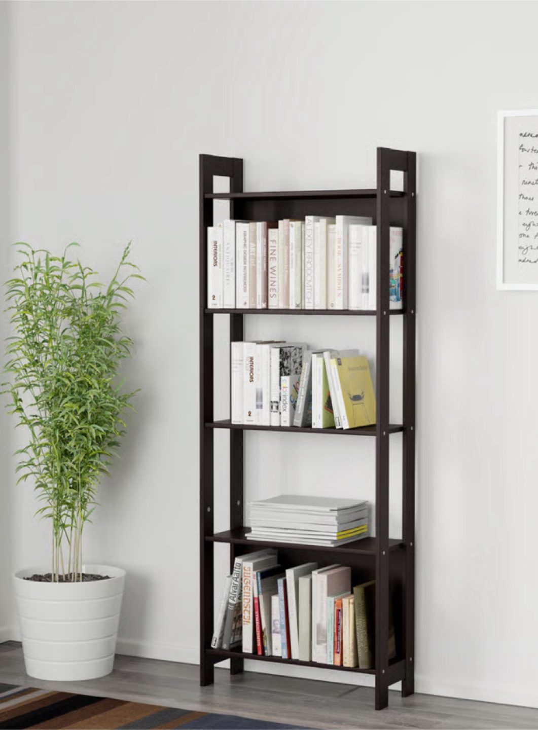 Brown laiva bookshelf - photo 3