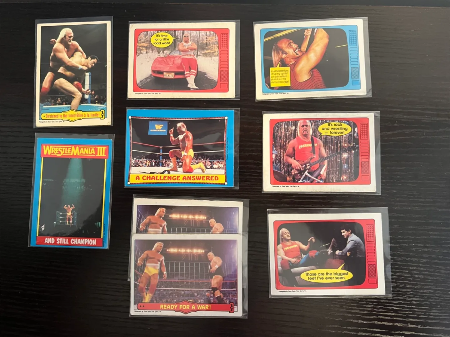 Hulk Hogan & Andre The Giant Wrestling Trading Cards image indicator(2)