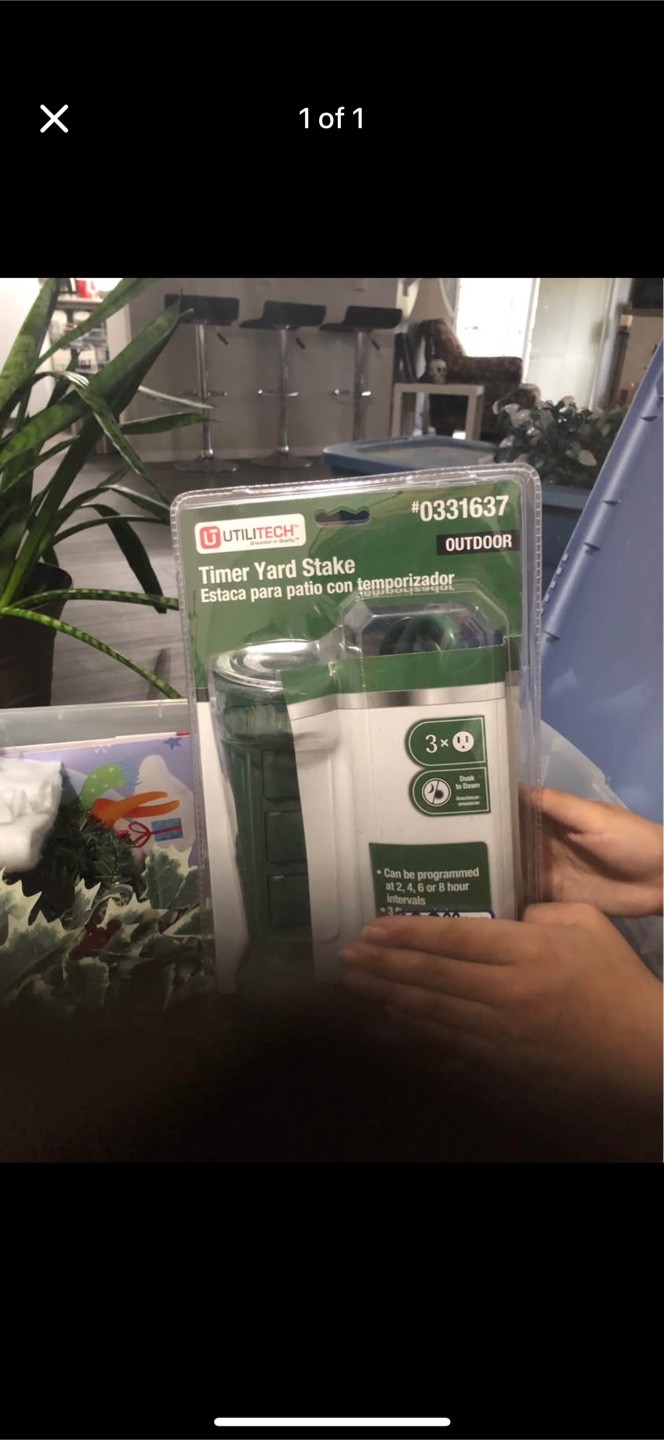 Yard timer comes with set of two