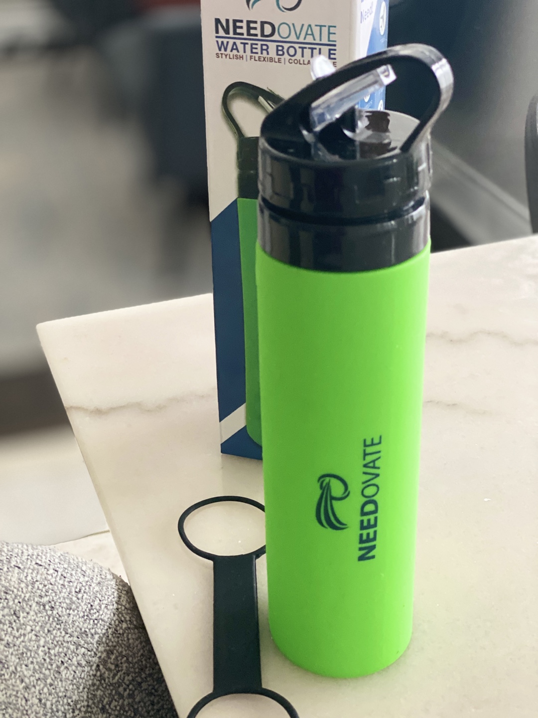 NEEDOVATE Collapsible Water Bottle - Green - photo 2