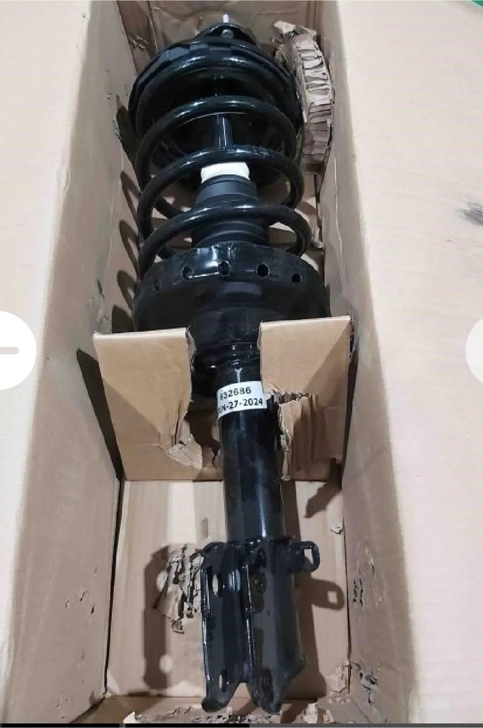 Detroit Axle -Front Driver Side Coil Spring image indicator(2)