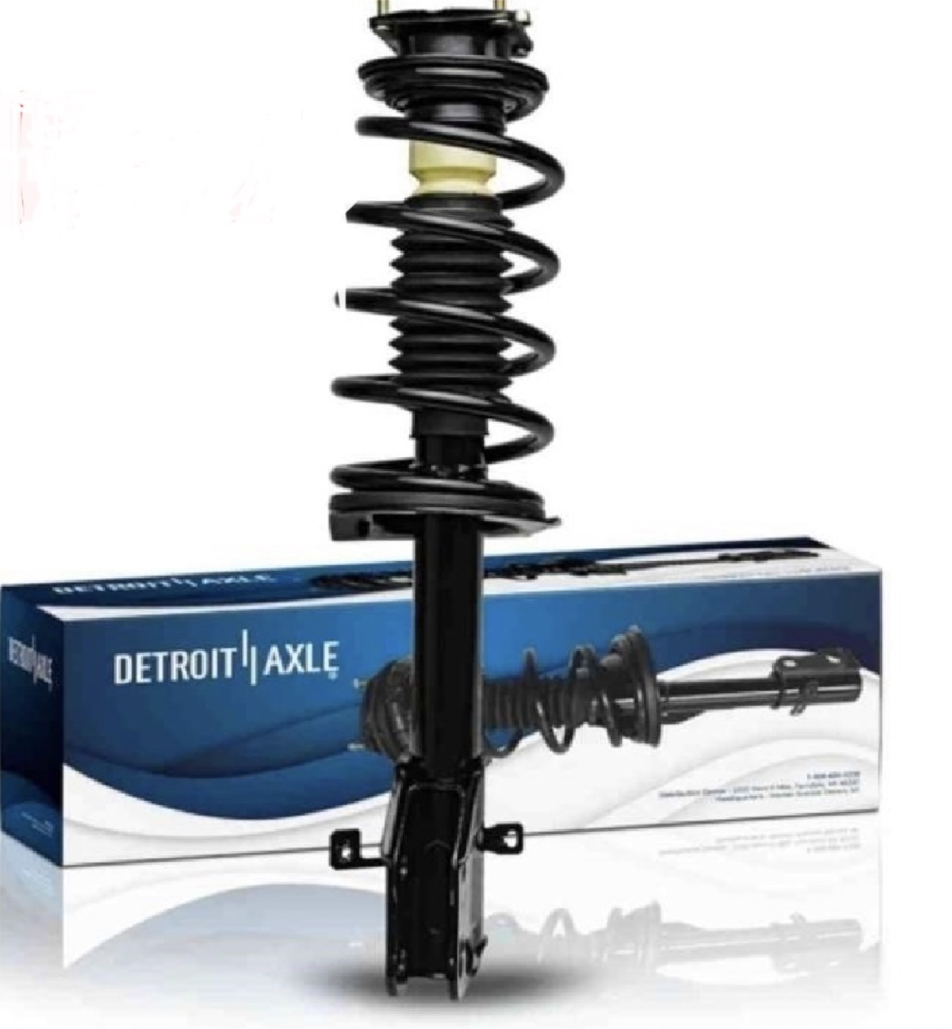 Detroit Axle -Front Driver Side Coil Spring