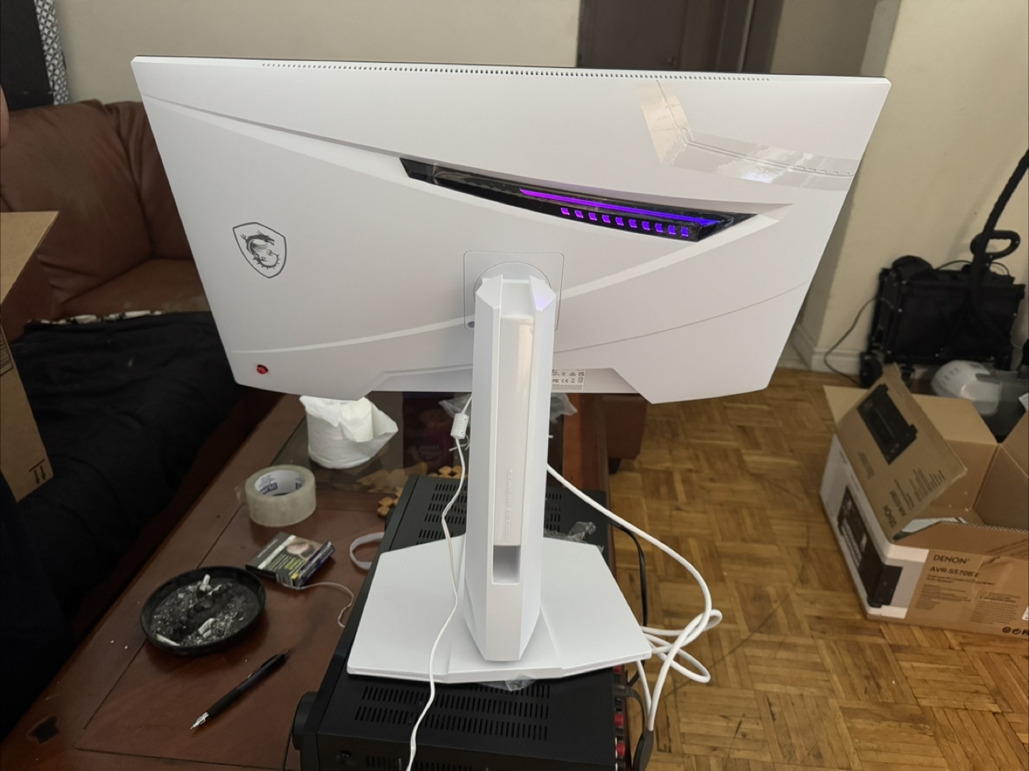 MSI MAG 274URFW 27" 4K Gaming Monitor - White - photo 3