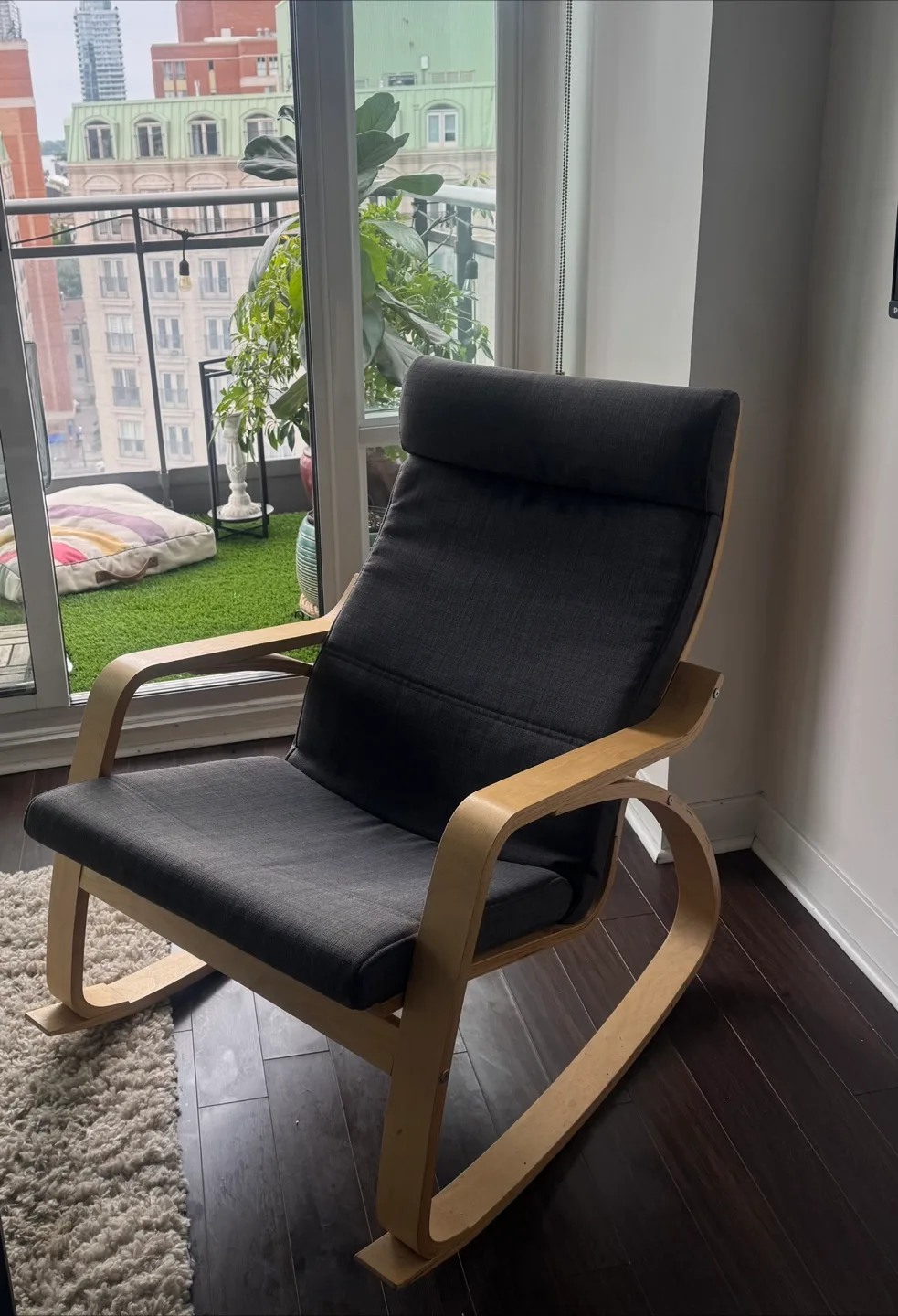 IKEA Strandmon Rocking Chair - Grey
