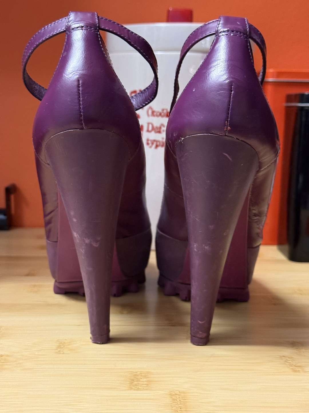 Aldo Rise Patrick Frunell Purple Heels Size 8 - photo 3