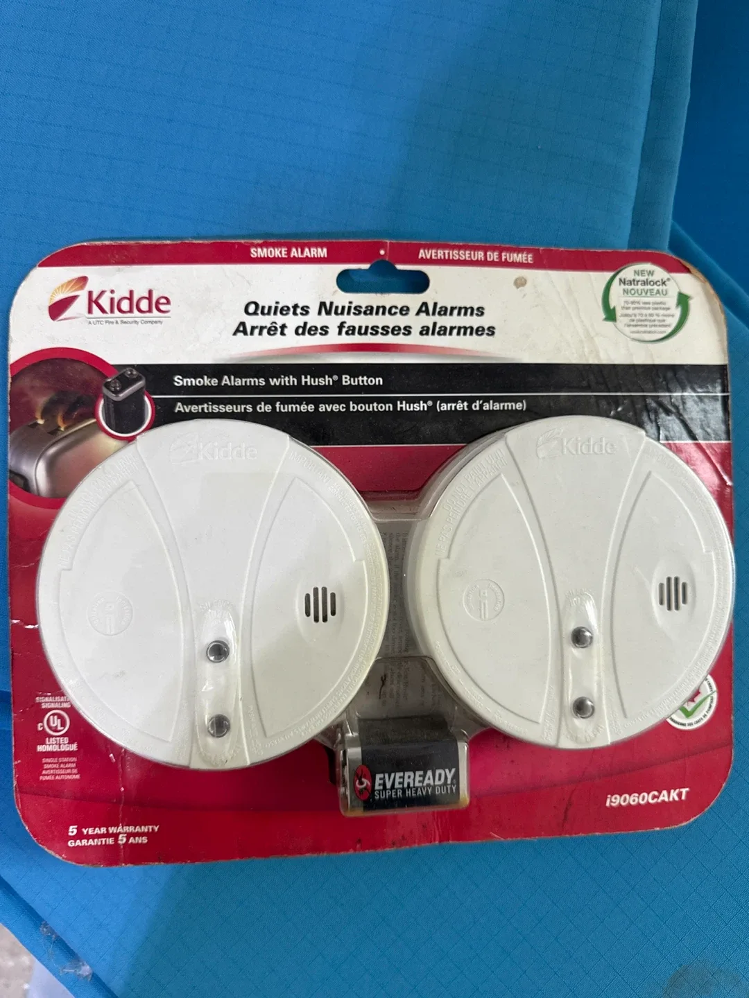 Kidde Smoke Alarms with Hush Button (2-Pack) thumbnail