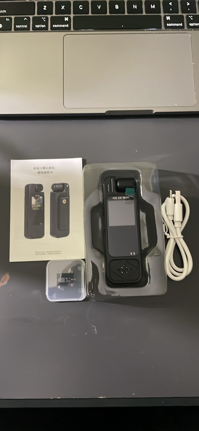 2K Rechargeable Body Camera with 32 GB Memory Card - photo 2