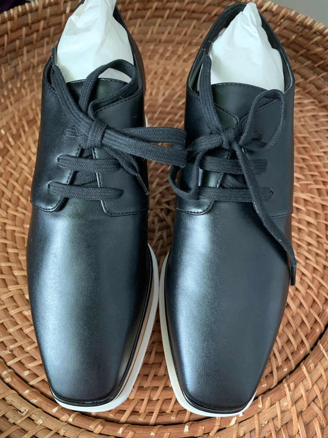 Stella McCartney Vegan Elyse Platform Shoes - Size 35 image indicator(3)