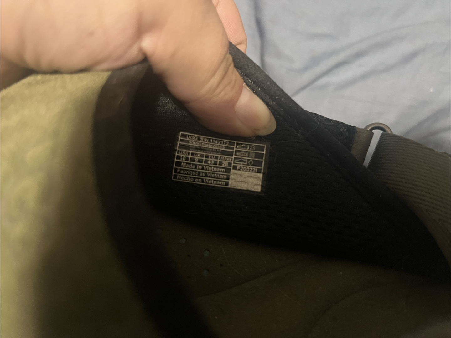 Ugg unisex Y2K Clogs Size 10 Olive Green - photo 3