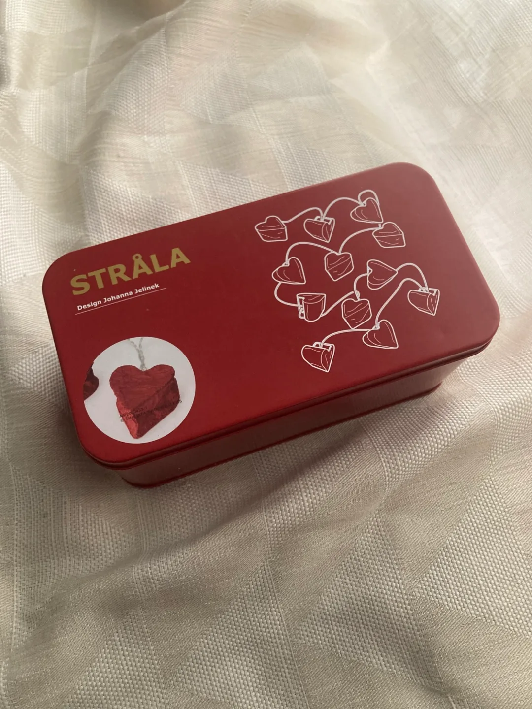 IKEA STRÅLA LED Lighting Chain with Hearts image indicator(3)