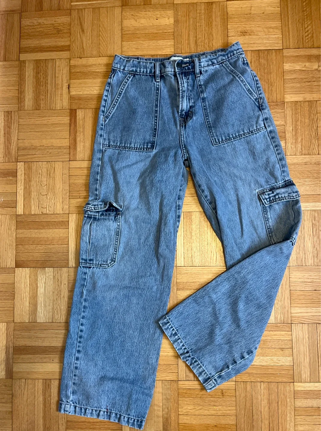 Hidden Jeans Denim Cargo Pants - Size 28 thumbnail