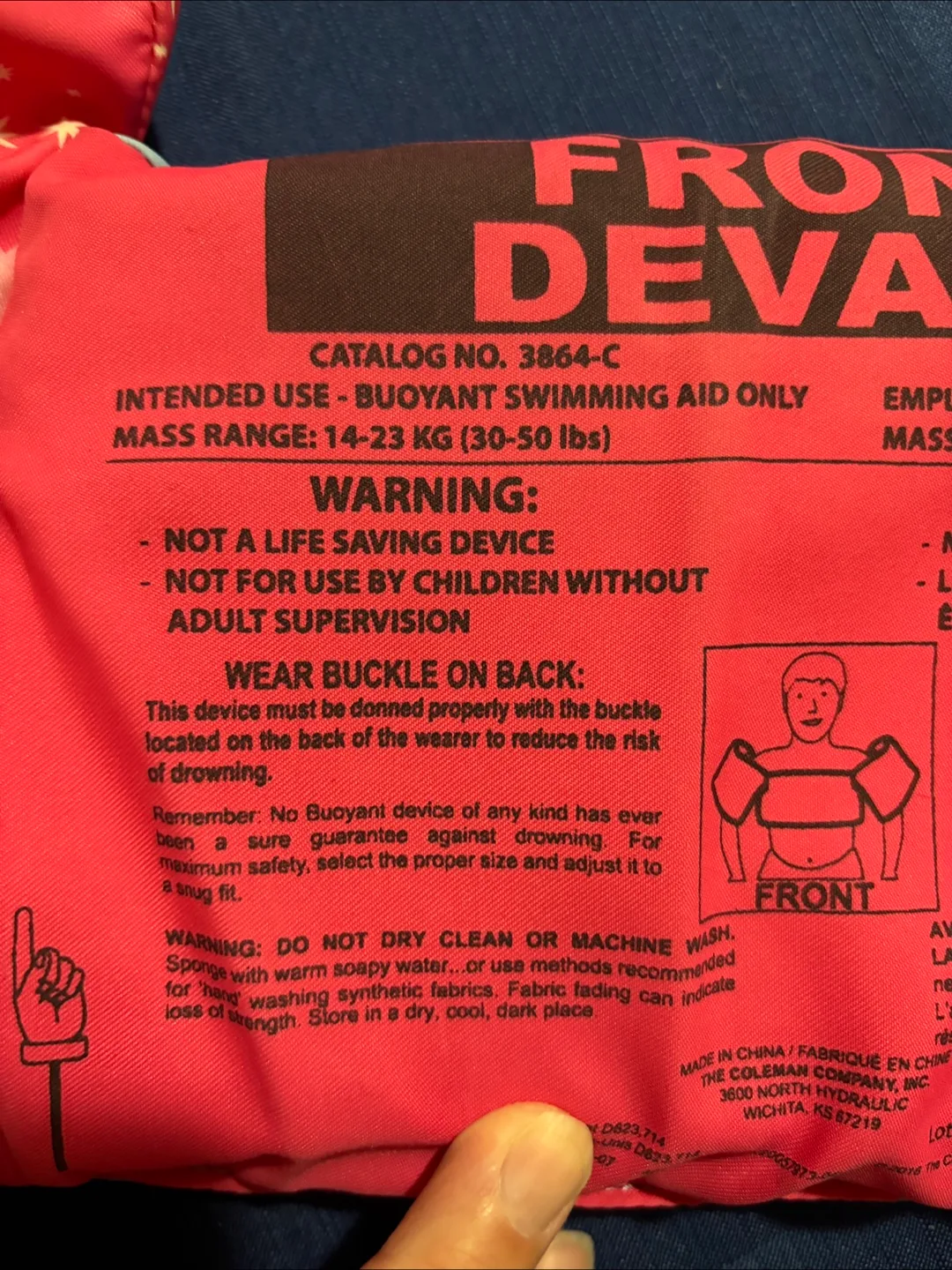 Kids floatie (30-50 lbs) image indicator(3)