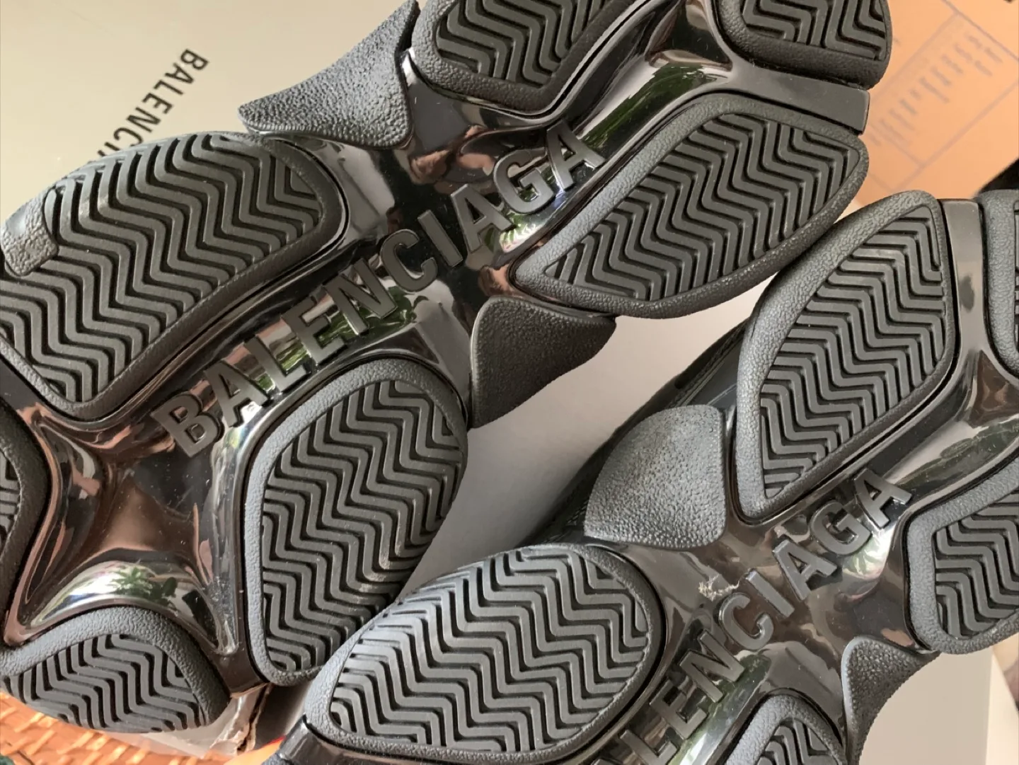 Balenciaga Triple S Sneakers - Black - Size 36 image indicator(4)