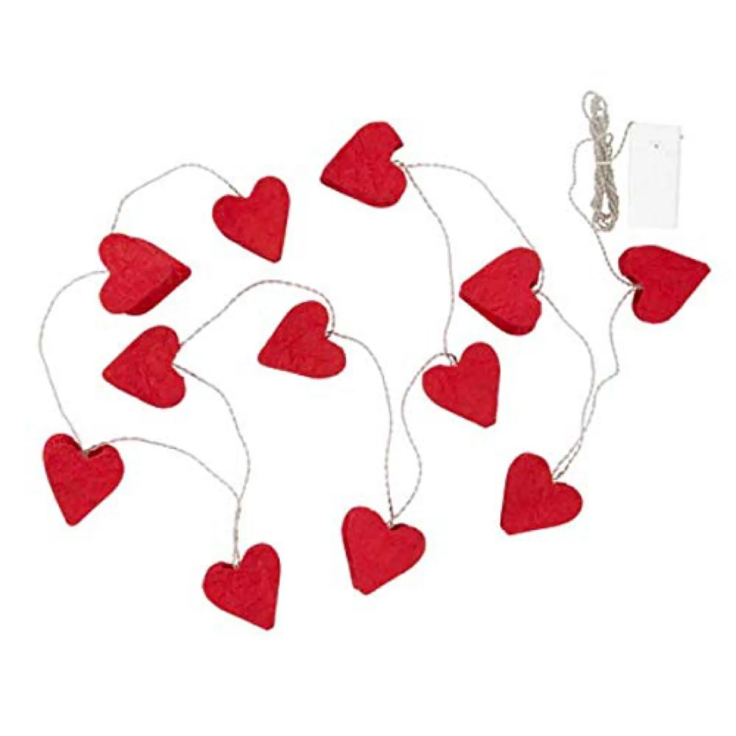 IKEA STRÅLA LED Lighting Chain with Hearts image indicator(2)