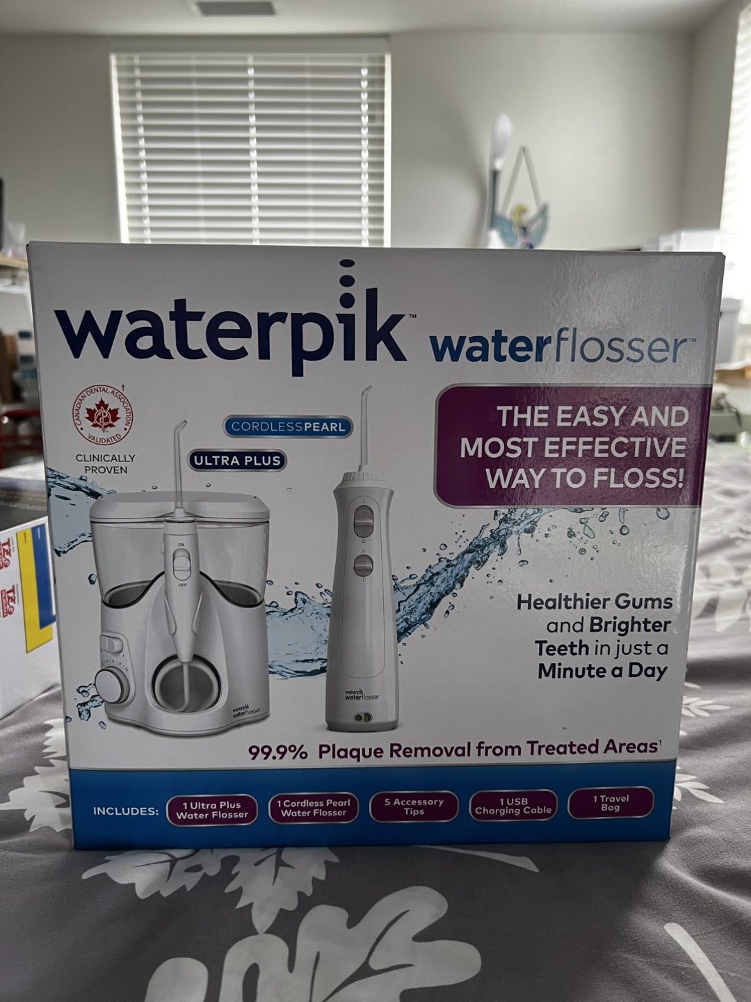 Waterpik Ultra Plus Cordless Pearl Water Flosser