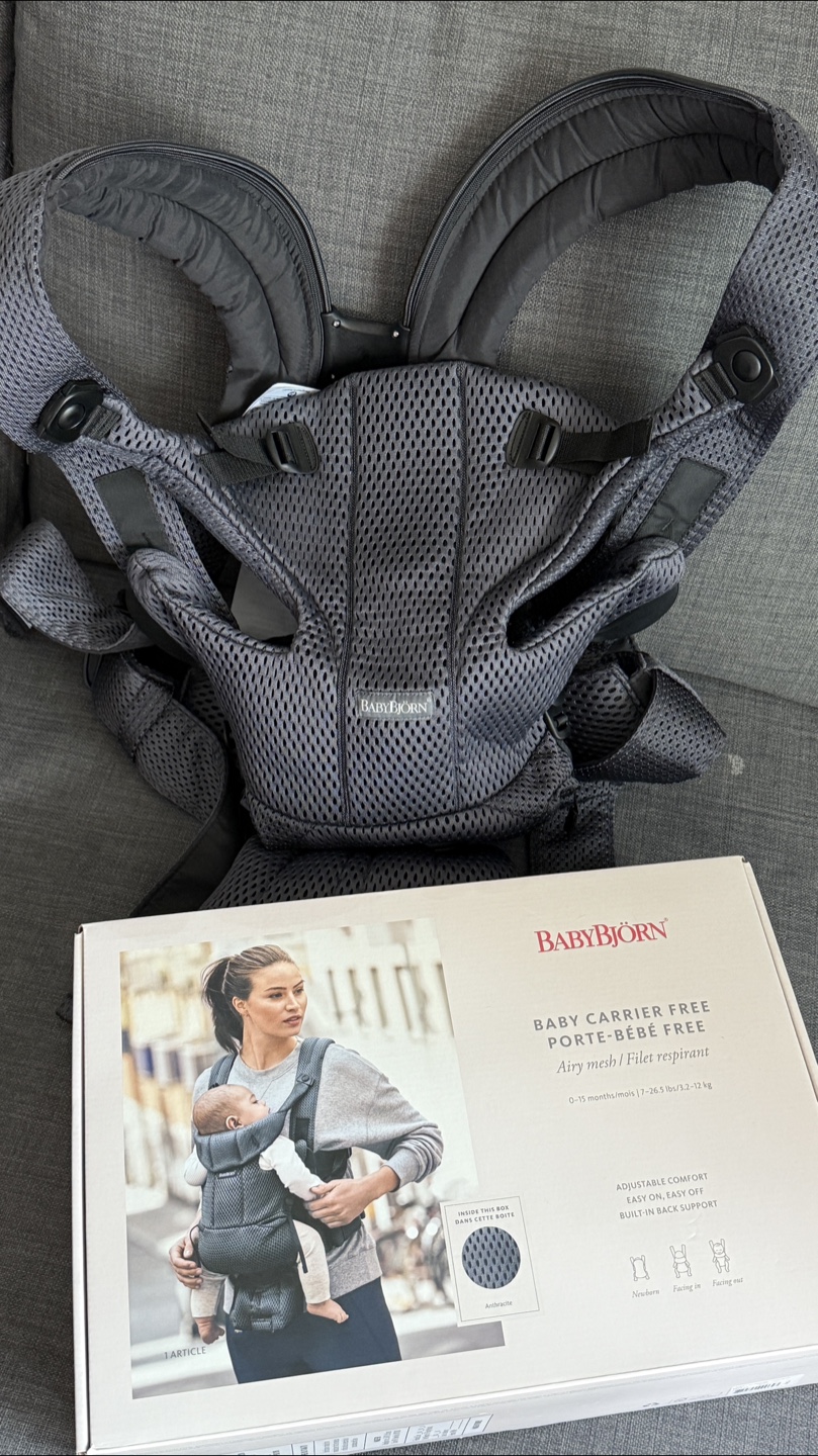 BabyBjörn Baby Carrier Free - Airy Mesh
