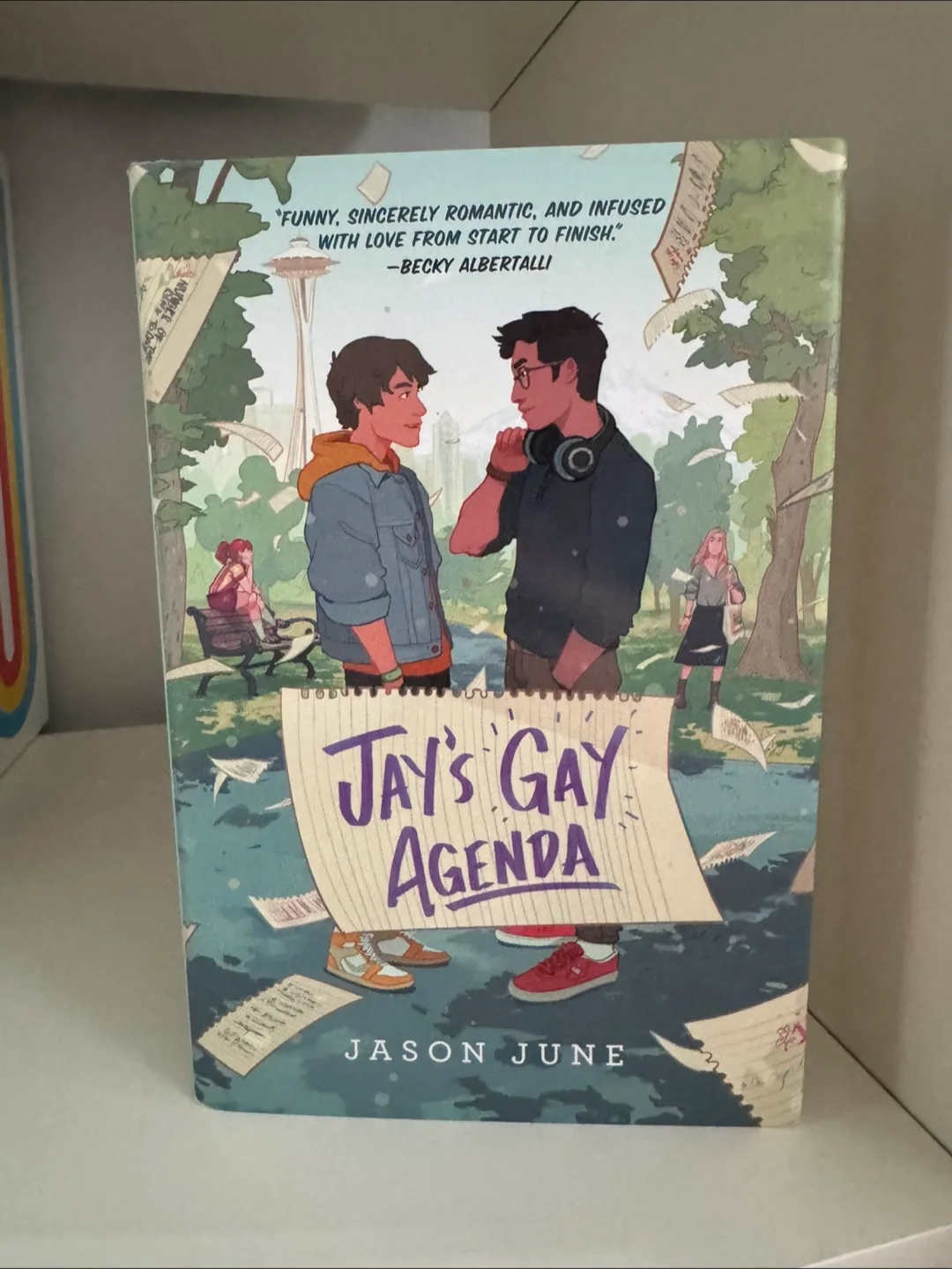 YA book: Jay’s gay agenda by Jason June thumbnail