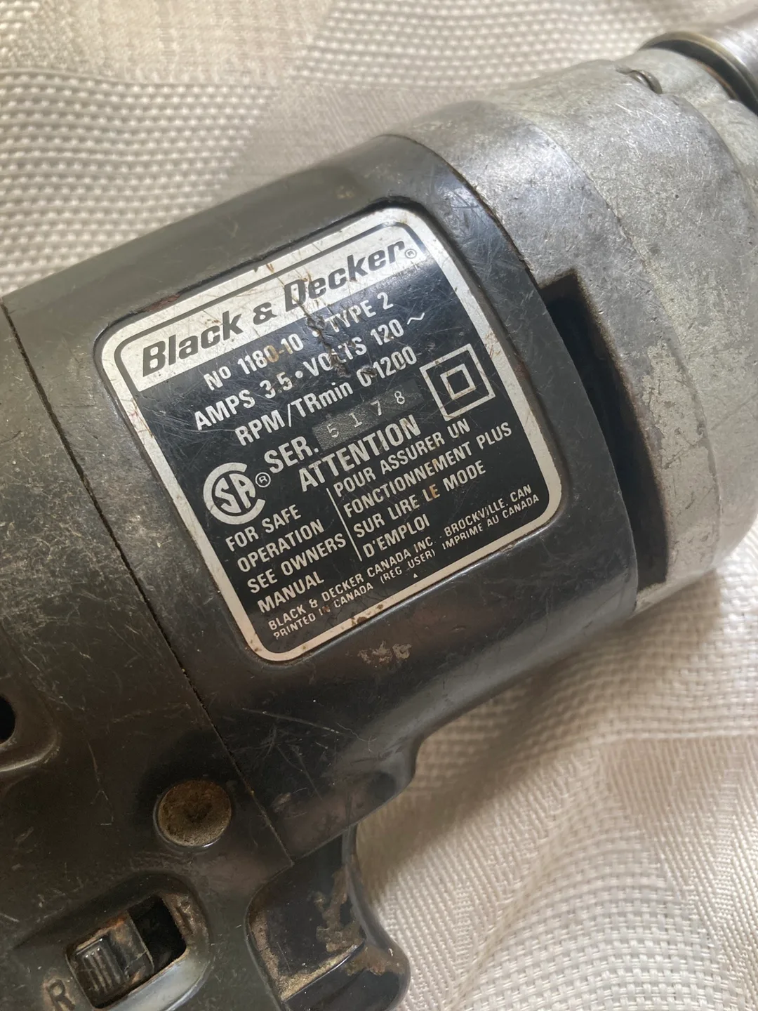 Black & Decker Extra Heavy Duty Holgun Drill image indicator(2)