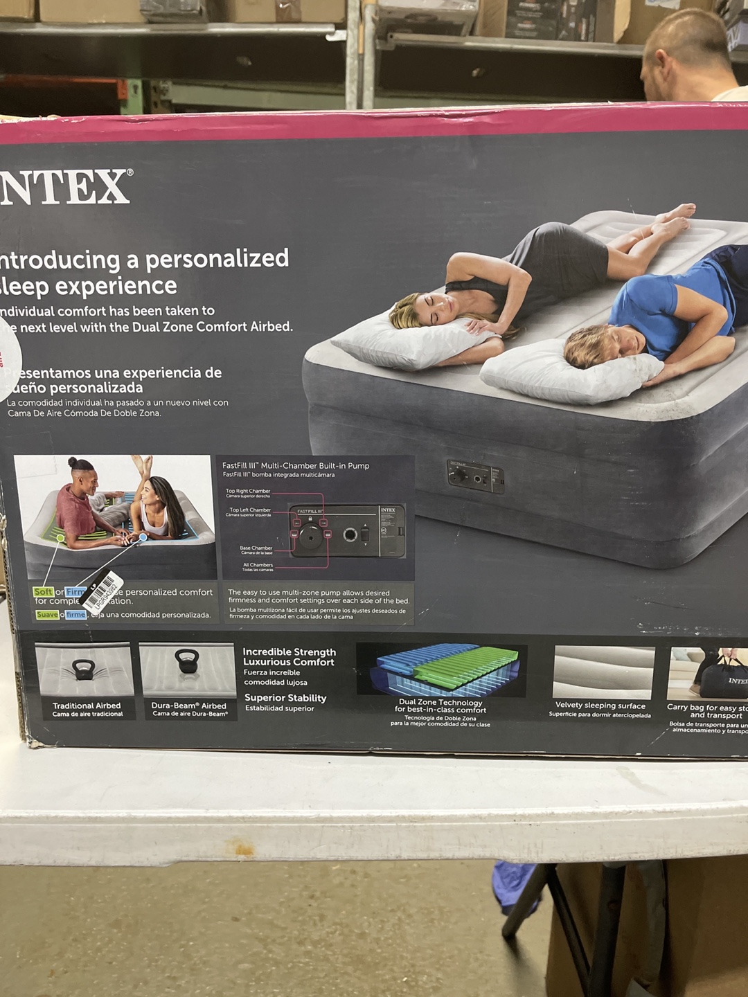Intex Dual Zone Comfort Airbed