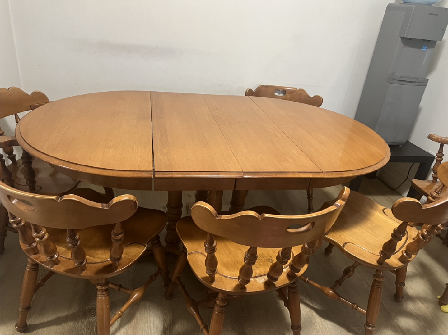 Dining table with 6 chairs