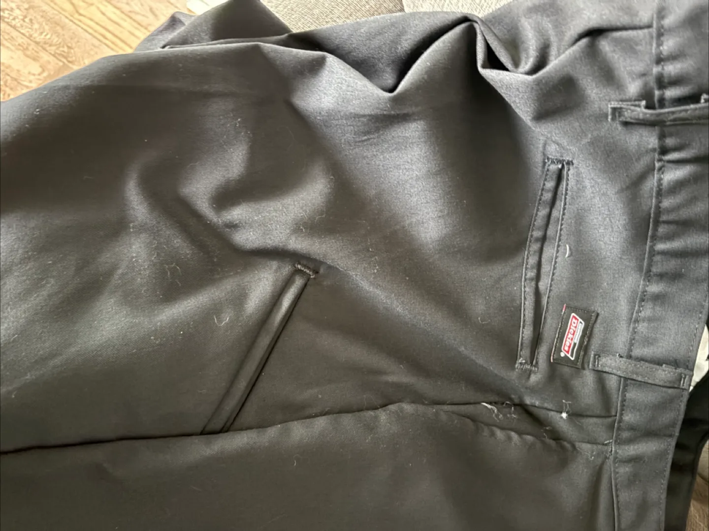 Dickies Black Work Pants 42x32 image indicator(8)