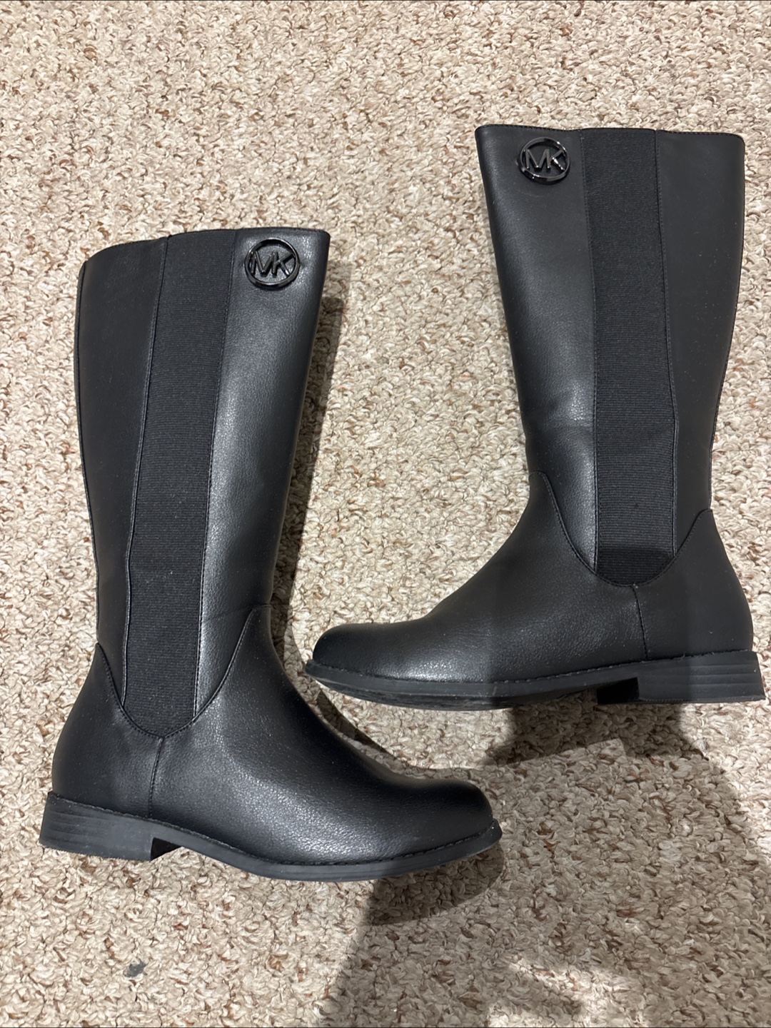Michael Kors Emma Rubie Black Boots - Size 3