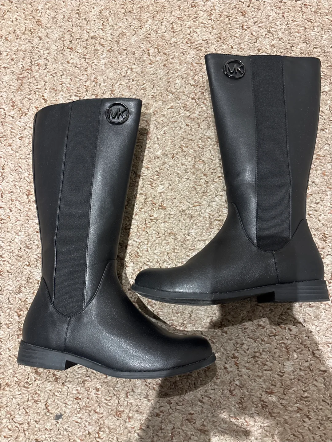 Michael Kors Emma Rubie Black Boots - Size 3 thumbnail