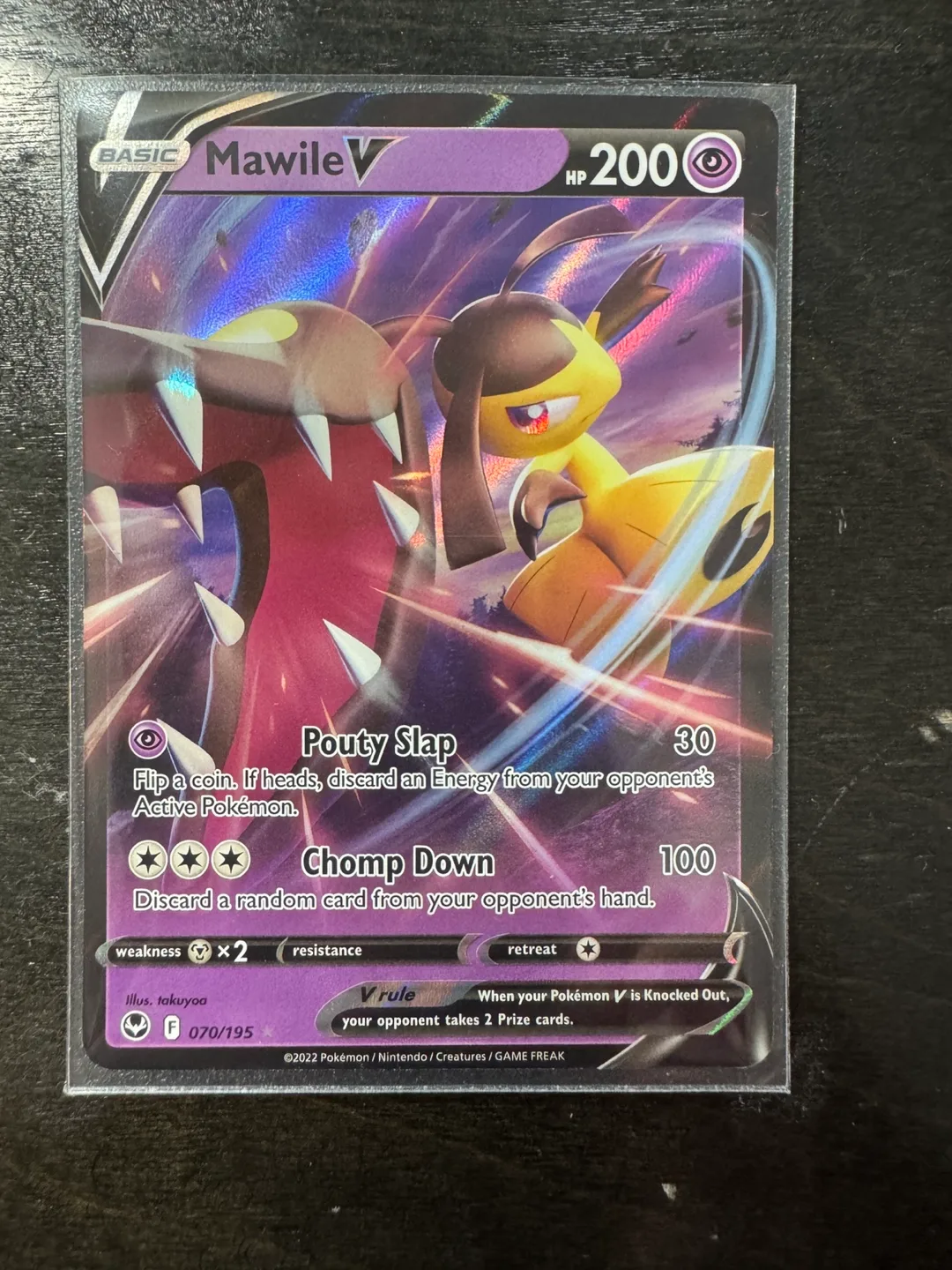 Pokemon Mawile V silver tempest