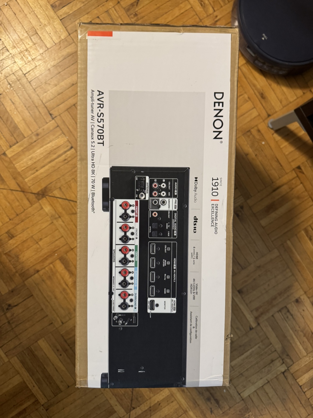 Denon AVR-S570BT 5.2 Channel AV Receiver (New) - photo 2