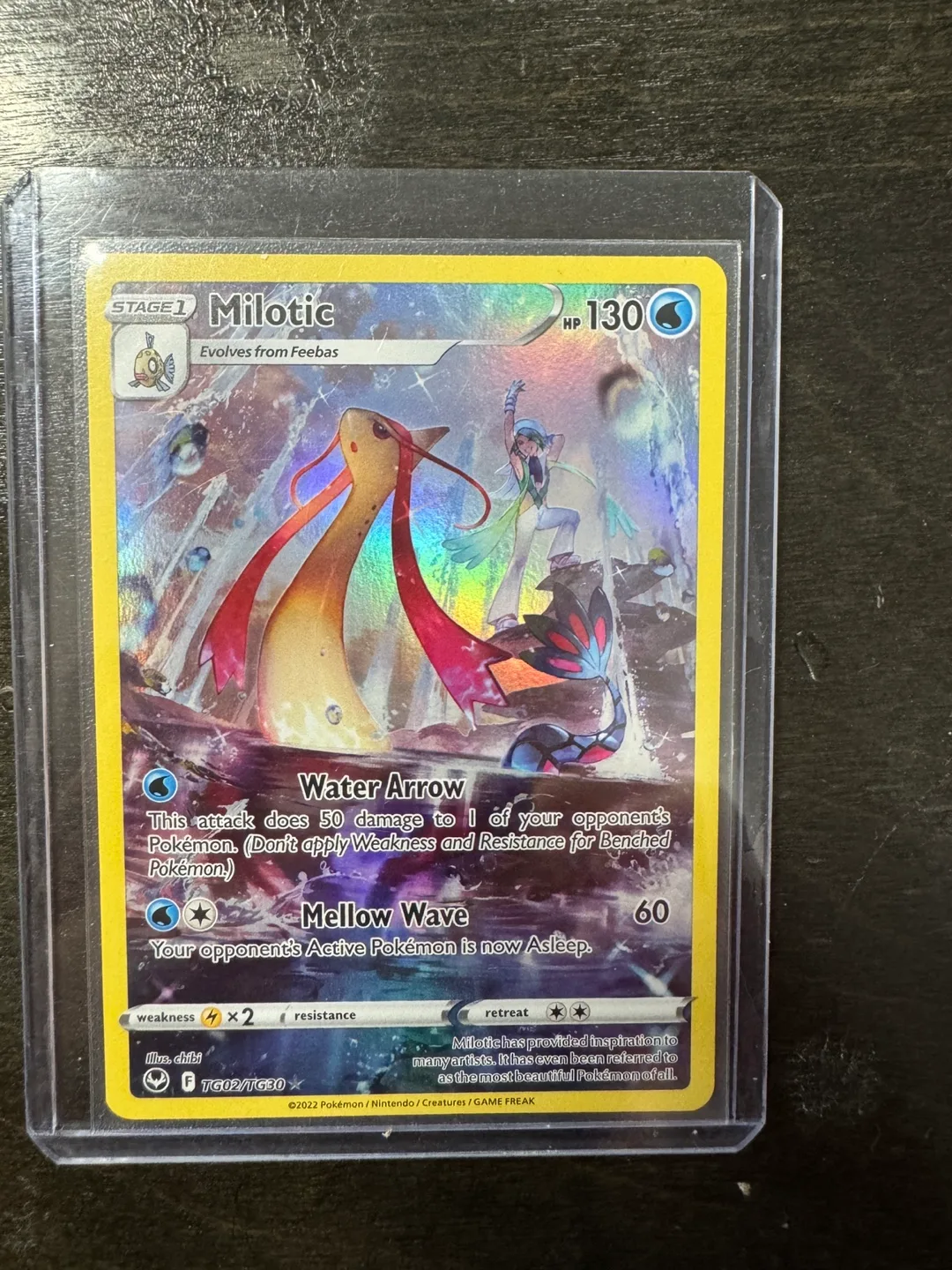 Pokemon Milotic full art silver tempest thumbnail