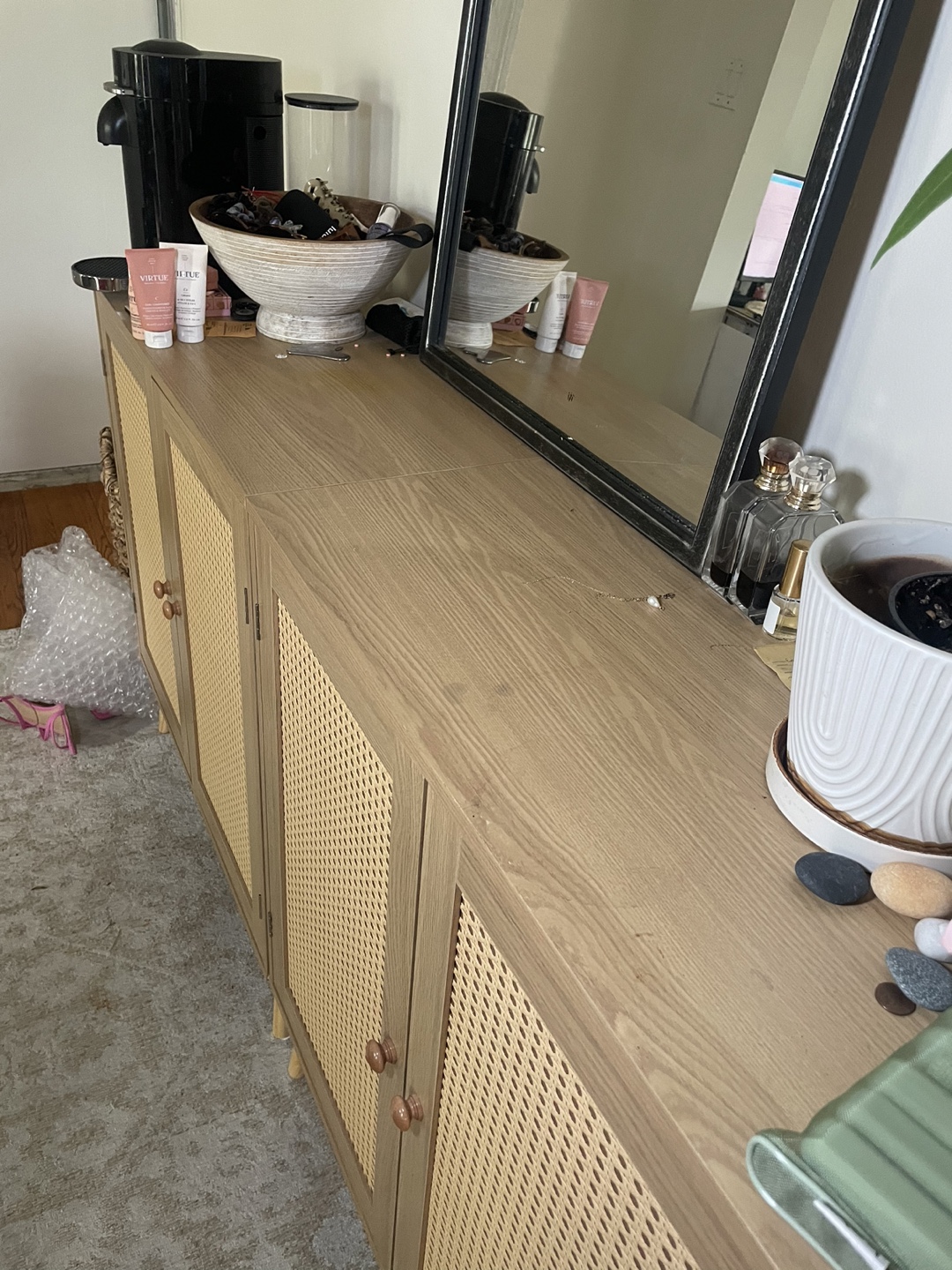 Wood Accent Cabinets / Console- Like New! - photo 5