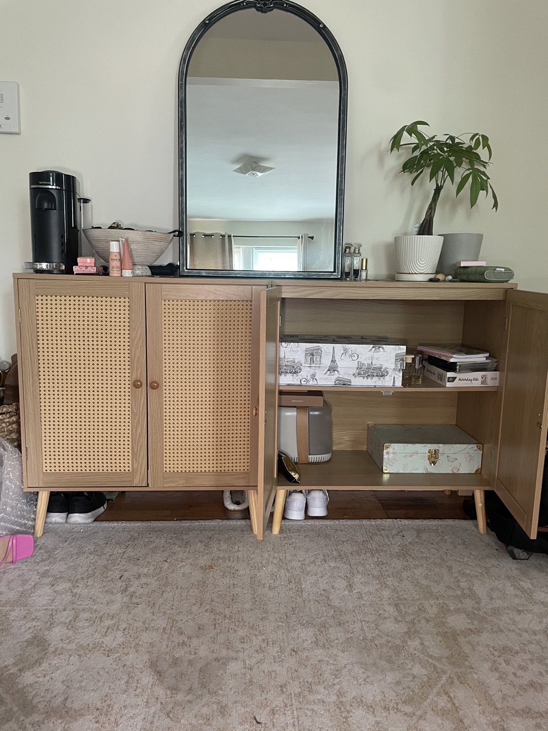 Wood Accent Cabinets / Console- Like New! - photo 4