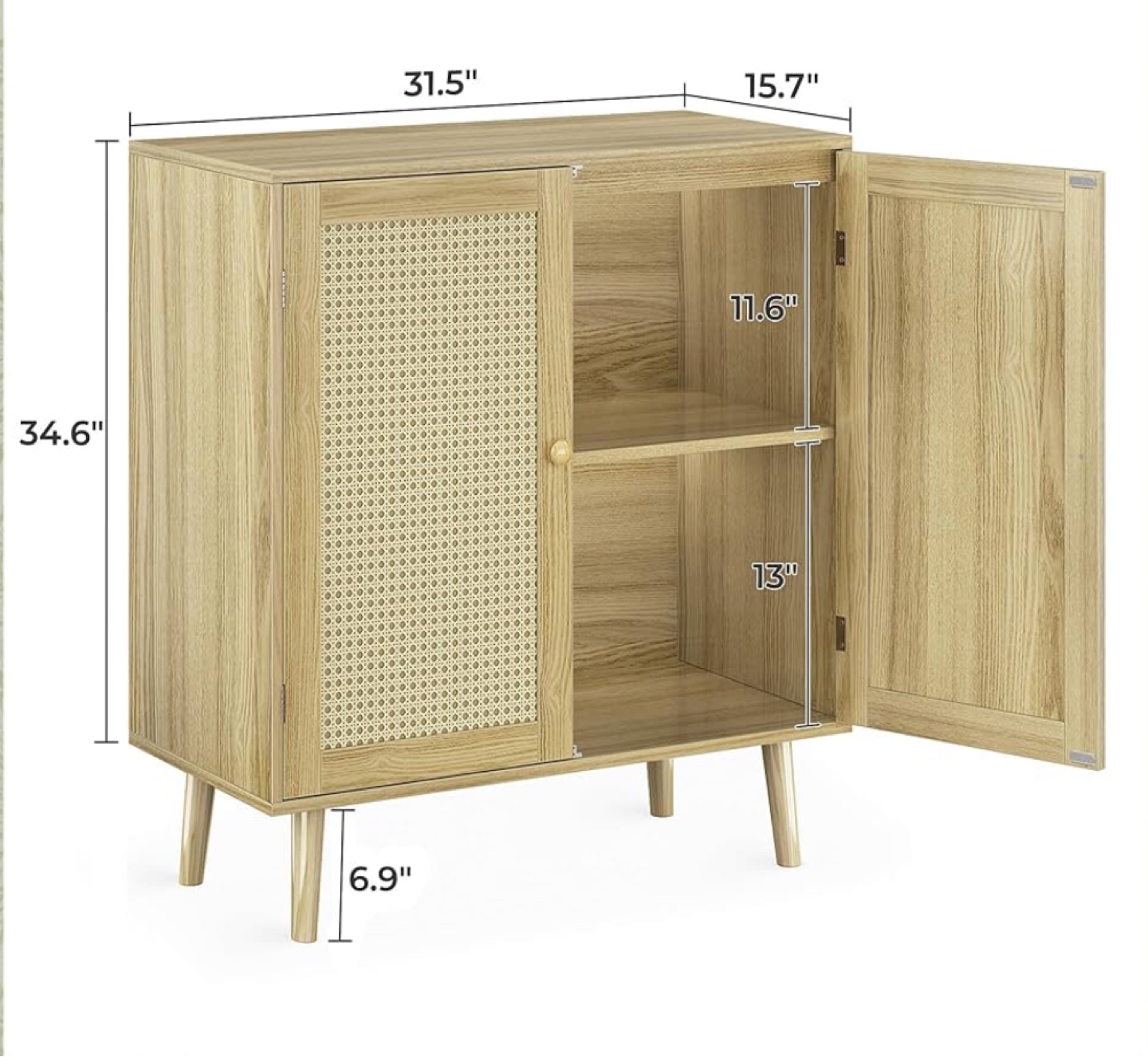 Wood Accent Cabinets / Console- Like New! - photo 2