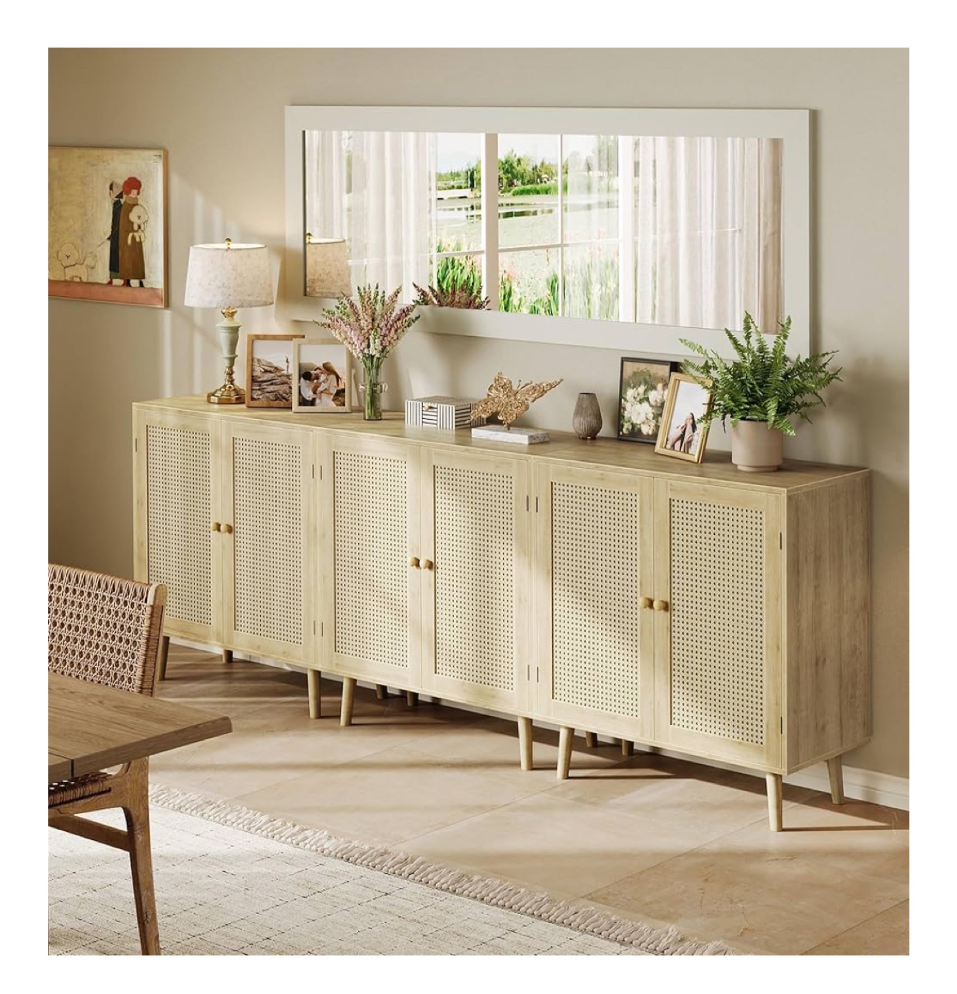 Wood Accent Cabinets / Console- Like New!