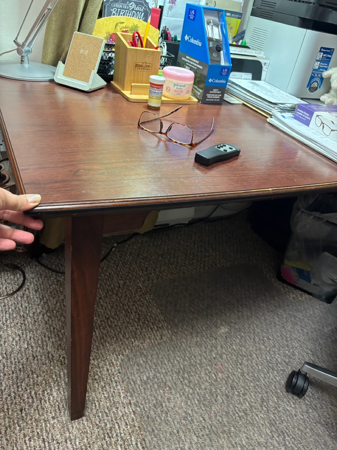 Wooden Desk image indicator(4)