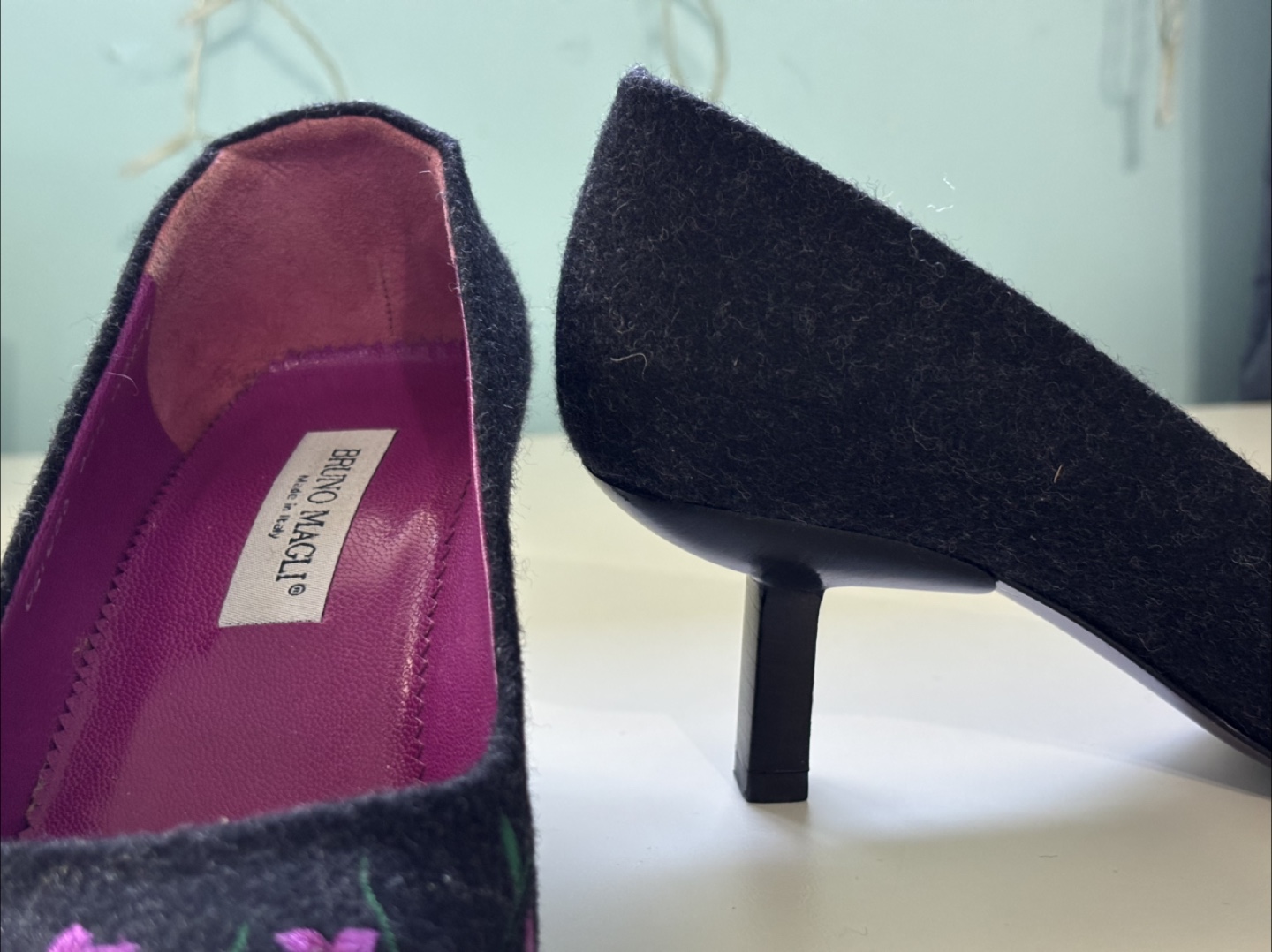 Bruno Magli Floral Heels - photo 3