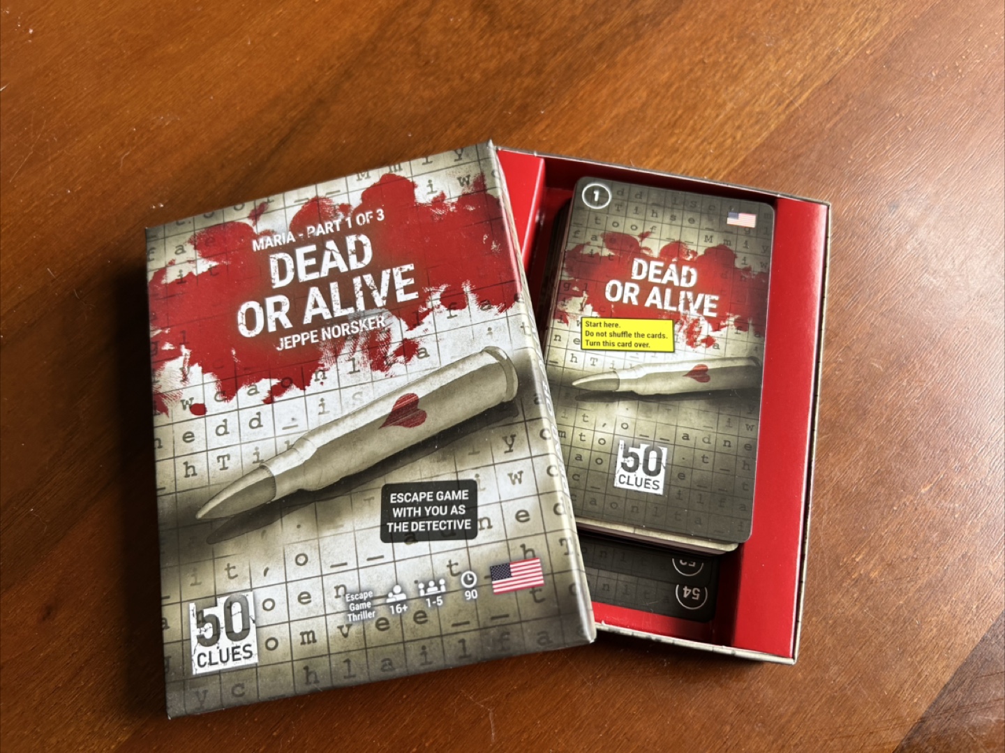 Board games - 50 Clues Escape Game - Maria Series (3 Games) - photo 2