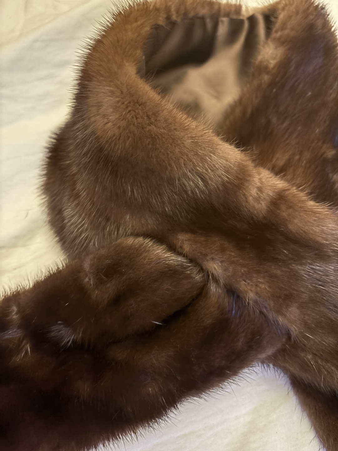 Brown Fur Scarf - photo 2