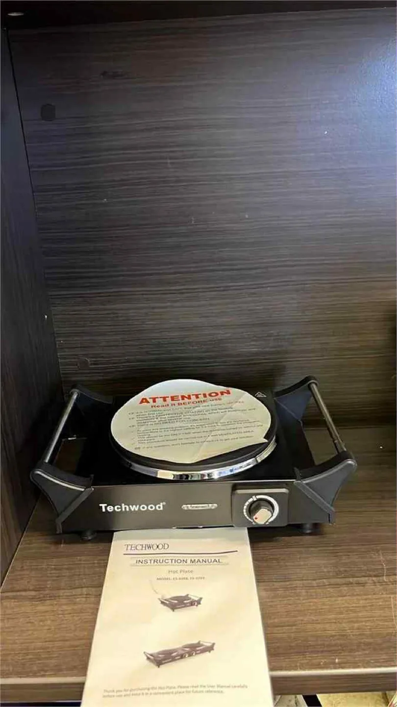 Techwood Hot Plate ES-3103 -new open box image indicator(3)