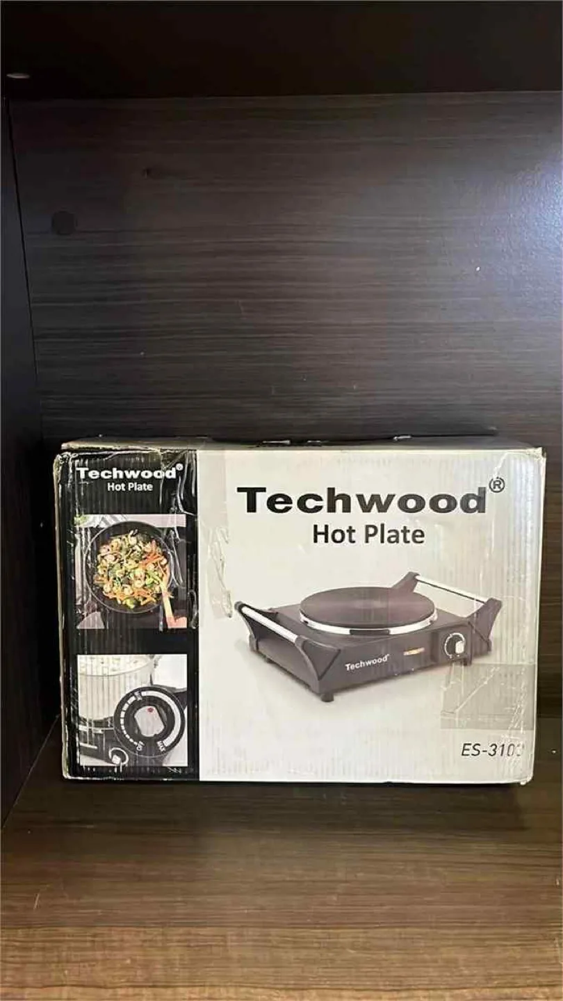 Techwood Hot Plate ES-3103 -new open box image indicator(2)
